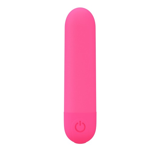 Pretty Love Stefan mini bullet vibrator i ABS – 8 cm kompakt uppladdningsbar minivibrator för klitoris och punktstimulans