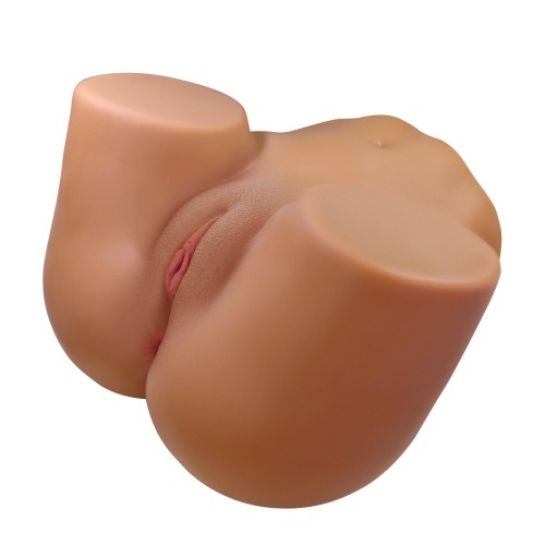 Pretty Love Vibrating Wendy vibrerande lösfitta och lösvagina med vaginal och anal öppning – unik stönfunktion med realistiska ljud för extra njutning