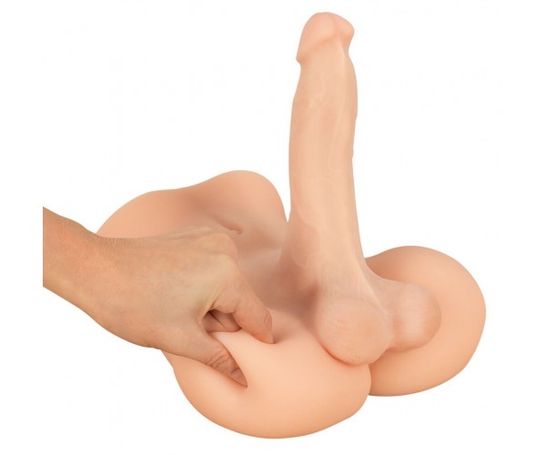 Köp Realistixxx Deluxe Man 2 – manlig torso med ridbar penis och analöppning Realistixxx Deluxe Man 2 manlig torso masturbator i Natureskin med realistisk penis 17 cm och analöppning