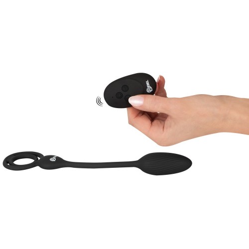 Rebel Cock och Ballrings With Vibrating Buttplug – penisring och pungsring med vibrerande buttplug i ett komplett kit