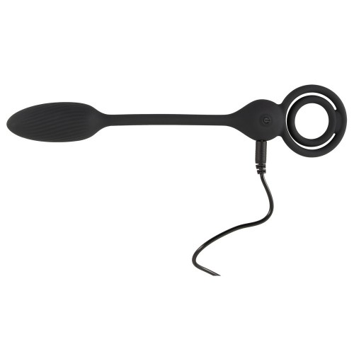 Rebel Cock och Ballrings With Vibrating Buttplug – penisring och pungsring med vibrerande buttplug i ett komplett kit