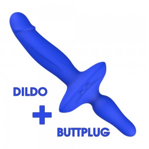 Ritter 2-in-1 Vibrator + Butt Plug