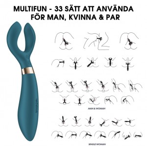 Satisfyer Endless Fun Battery - Multivibrator med 33 Funktioner - Grön Satisfyer Endless Fun Battery - Multivibrator med 33 Funktioner - Grön