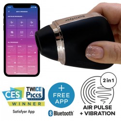 Satisfyer Love Triangle - Appstyrd Lufttrycks & Klitorisvibrator