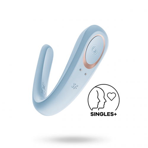 Köp Satisfyer Partner Couples – parvibrator med dubbelstimulans för klitoris och G-punkt