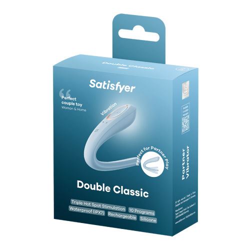 Köp Satisfyer Partner Couples – parvibrator med dubbelstimulans för klitoris och G-punkt
