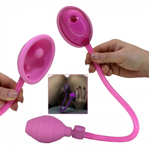 Seven Creations klitorispump i silikon och ABS med oval form – ökar blodflöde och känslighet för intensivare orgasmer