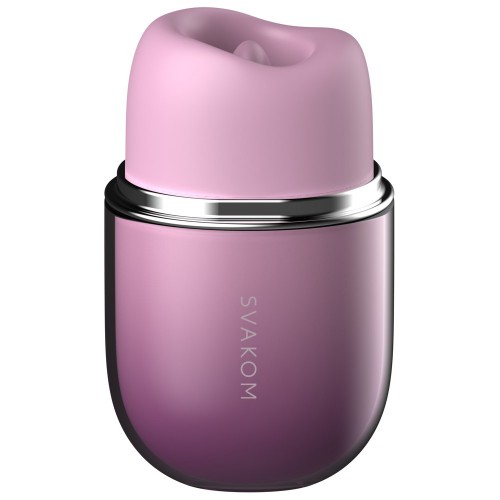 SVAKOM Klitty lavendel klitorisstimulator med slickande rörelser, vibrationer och tryckvågor – appstyrning via Svakom App