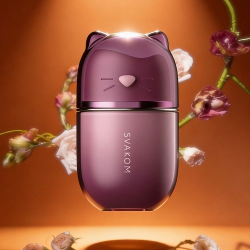 SVAKOM Klitty lavendel klitorisstimulator med slickande rörelser, vibrationer och tryckvågor – appstyrning via Svakom App