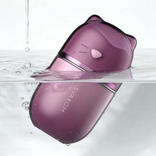 SVAKOM Klitty lavendel klitorisstimulator med slickande rörelser, vibrationer och tryckvågor – appstyrning via Svakom App