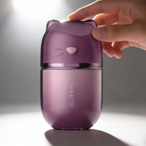 SVAKOM Klitty lavendel klitorisstimulator med slickande rörelser, vibrationer och tryckvågor – appstyrning via Svakom App