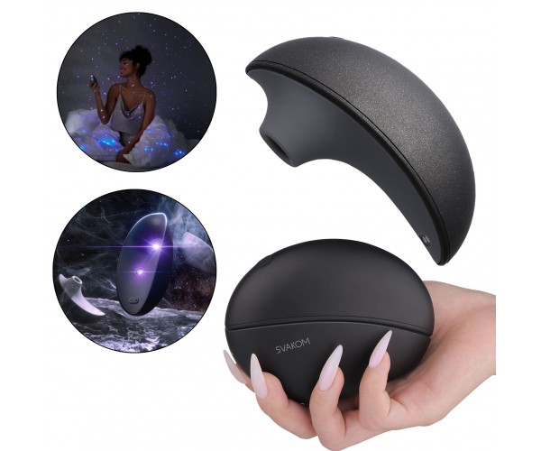 SVAKOM Pulse Galaxie klitorisstimulator med lufttrycksteknik och stjärnljusprojektor – appstyrning via SVAKOM App