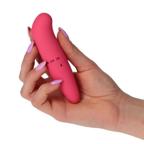 Toyz4Lovers Soft G-Spot Vibe rosa G-punktsvibrator i ABS-plast – 11,5 cm klassisk vibrator för precis G-punktsstimulans