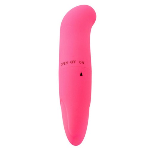 Toyz4Lovers Soft G-Spot Vibe rosa G-punktsvibrator i ABS-plast – 11,5 cm klassisk vibrator för precis G-punktsstimulans
