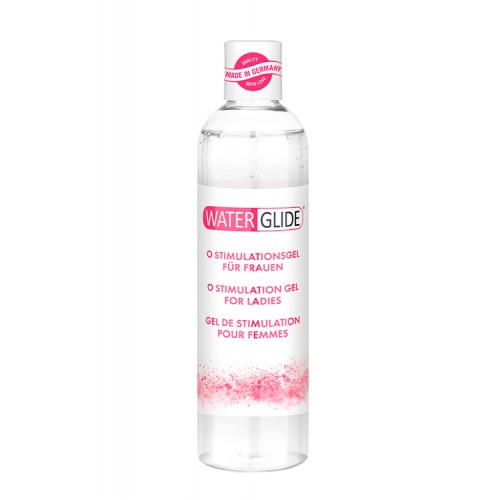 Waterglide Orgasmic Gel 300ml stimulerande glidmedel – vegansk, doftfri och färglös för intensivare orgasmer