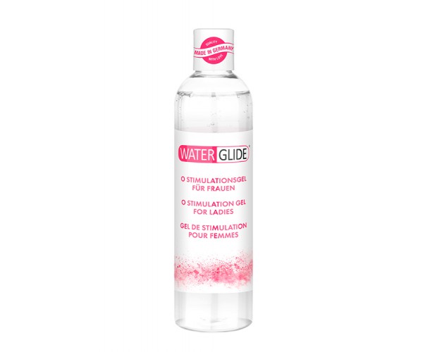 Waterglide Orgasmic Gel 300ml stimulerande glidmedel – vegansk, doftfri och färglös för intensivare orgasmer