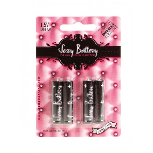 Batterier - AAA-batterier 4-Pack Batterier - AAA-batterier 4-Pack