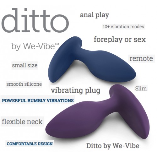 We-Vibe - Ditto Anal Plug Purple