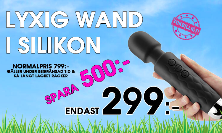 Uppladdningsbar Klitoris-Wand - 299:-
