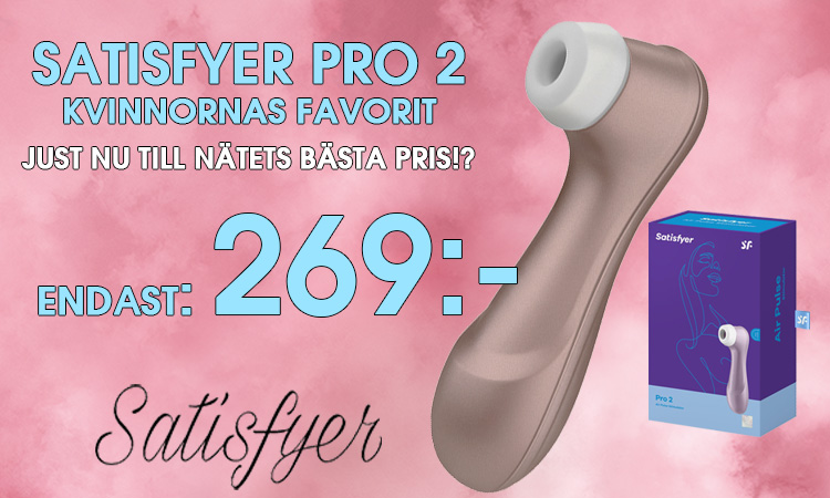 Satisfyer Pro 2 - Endast 269:-