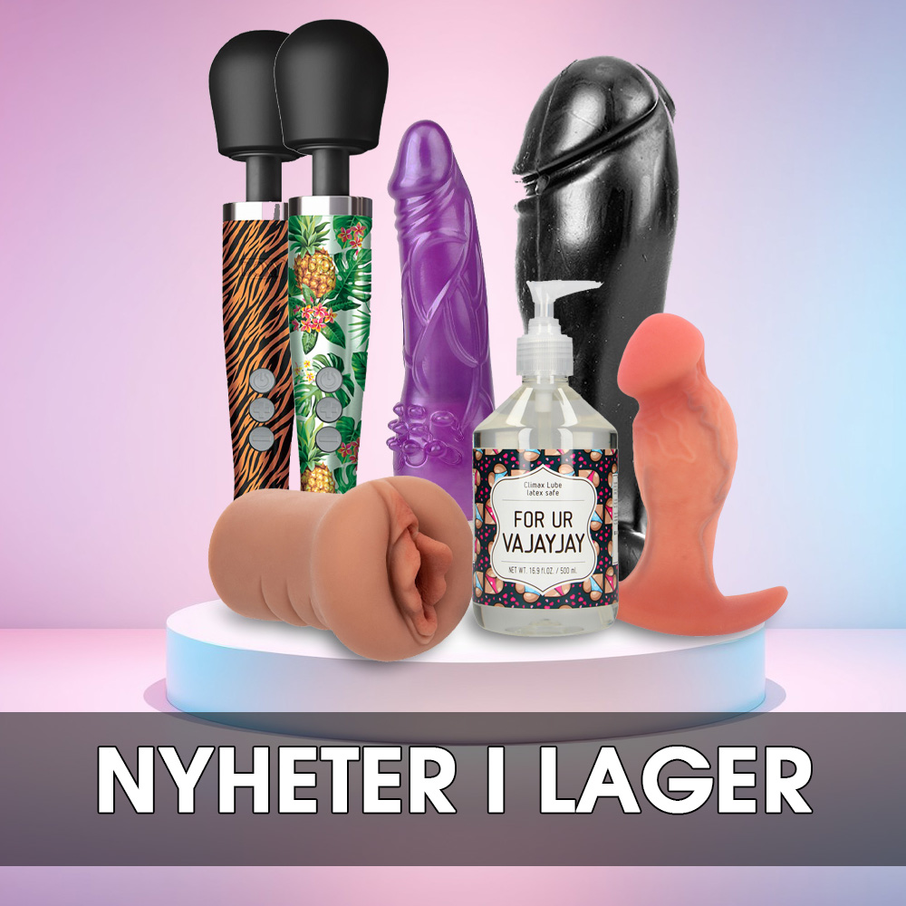 Nya sexleksaker i lager